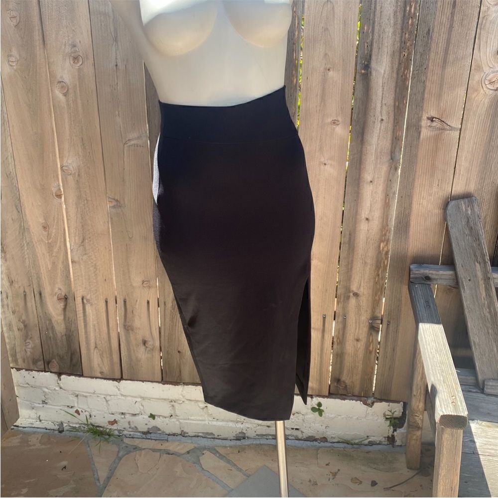 Zara black mini pencil skirt size XS